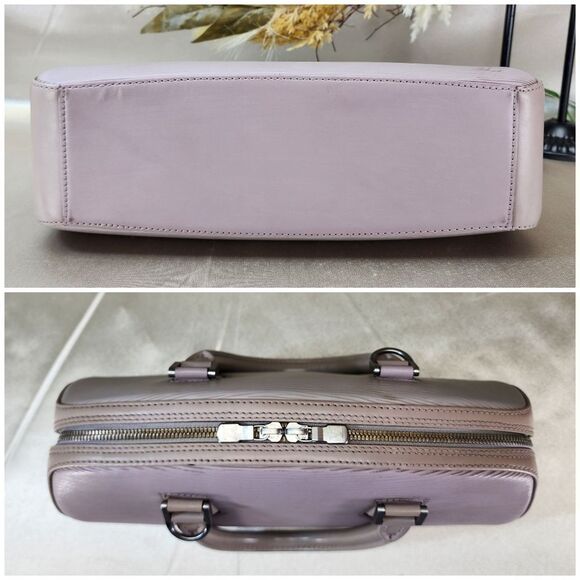 Louis Vuitton Epi Jasmin Lilac Mini BOSTON BAG W/ Dust Bag Unbranded Charm Twill - Picture 11 of 17